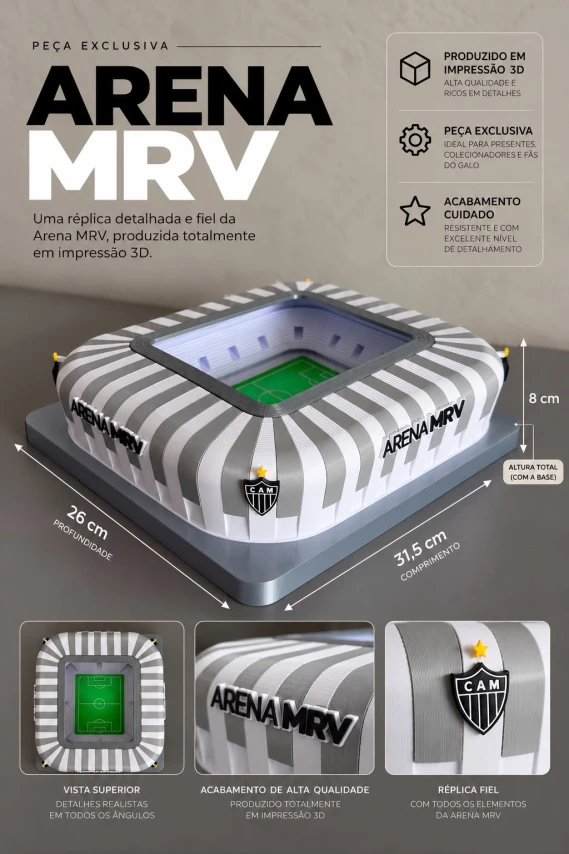 RÉPLICA DA ARENA MRV